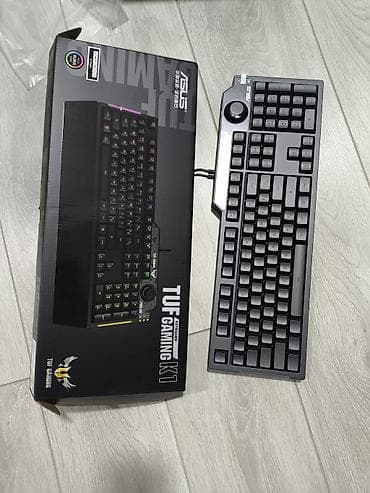Настольные ПК и комплектующие: Клавиатура, Asus, Мембранная, Проводное подключение, Размер: 100% — 1