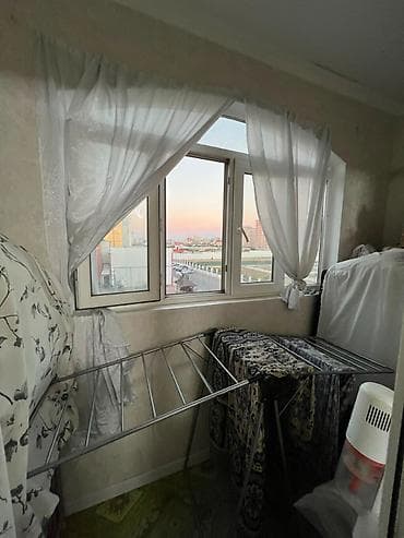 Батирлер: 1 бөлмө, 34 м², 12-мкр 105-серия, 4 кабат, Косметикалык оңдоо — 7
