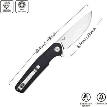 нож бабочка тренировочный в бишкеке: Складной нож Sitivien ST102, сталь D2, рукоять из черной/коричневой — 5