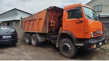 КАМАЗ самосвал 6x4 - Марка/модель: KAMAZ, тяговый самосвал - Колесная