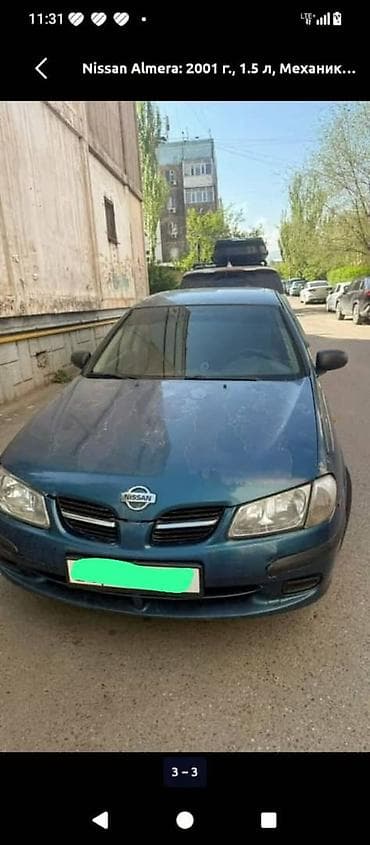 Продажа авто: Nissan Almera: 2001 г., 1.8 л, Механика, Бензин, Хэтчбэк — 2