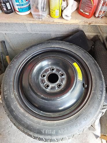 докатка: Колеса в сборе 135 / 80 / R 16, Запаска, Легковые, Железные, отверстий - 4 — 1