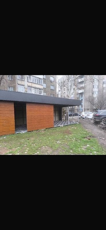 аптечный: Модульный торговый павильон/большой ТЦ в современном стиле. - Каркас — 2