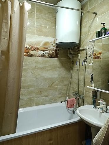 2 комнатные квартиры в рассрочку бишкек готовый: 2 комнаты, 48 м², 105 серия, 1 этаж, Косметический ремонт — 9