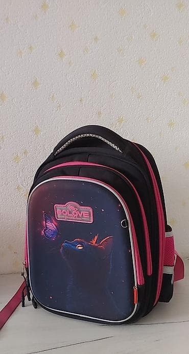 товары для школы: Продаю б/у школьный рюкзак GOLOVE - Спинка с вентиляционными — 1