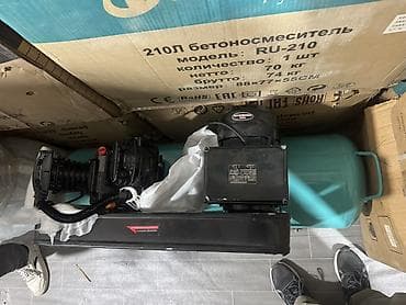 Компрессоры: Компрессор Для покраски, Электрический, Поршневой, Новый — 4