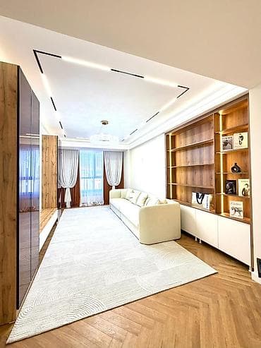 3 к: 2 комнаты, 77 м², Элитка, 3 этаж, Дизайнерский ремонт — 2