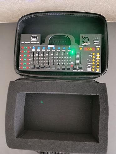 DJ-контроллеры: DMX-контроллер Mini 192 Компактный пульт управления светом на 192 — 3
