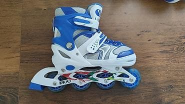 Спорттук сумкалар: Роликовые коньки детские, раздвижные - Тип: инлайн (4 колеса в один — 2