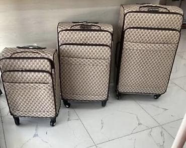 Чемоданы: Чемодан, Новый, Материал: Натуральная кожа, Маленький (до 40 л), Твердый корпус — 3