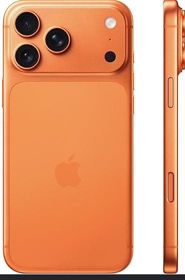 IPhone 17 Pro, Новый, 256 ГБ, Оранжевый, Кабель, Коробка, 100 %