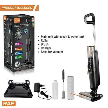 мини пылесосы: Беспроводной моющий пылесос RAF R.8676 (3-в-1) - Назначение: сухая и — 4