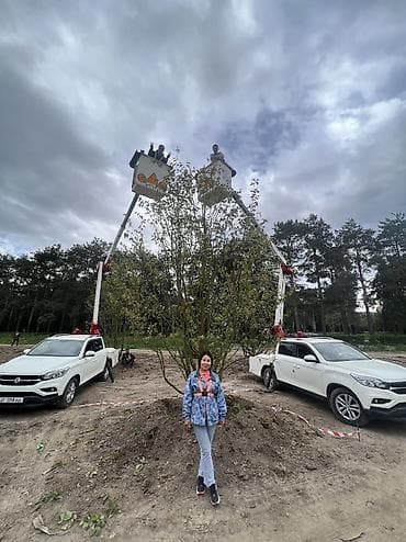 солнечные лампы: Автовышка — услуги до 30 м Виды работ: - Монтажные работы на высоте - — 5