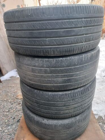 шины для матиза: Шины 235/45/18, летние, в отличном состоянии — 1