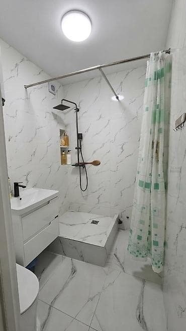 5: 1 комната, 44 м², Кызыл Аскер 105 серия, 5 этаж, Евроремонт — 5