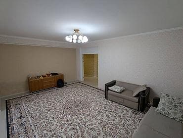 продаю 2х команатную квартиру в 7 мкр: 2 комнаты, Агентство недвижимости, Без подселения, С мебелью частично — 2