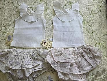 карсет майка: Комплект, цвет - Белый — 6