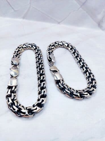 Изготовление под Заказ Серебряные Цепи и Браслеты Ручная работа