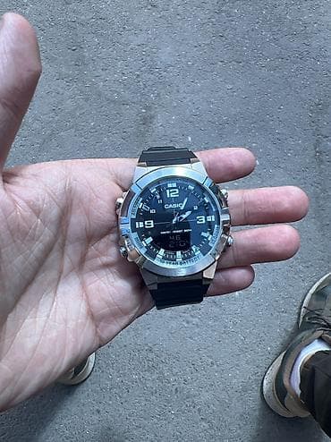 casio ediface: CASIO AQ-180W ОРИГИНАЛ — многофункциональные наручные часы с — 1