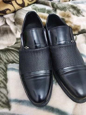 лоферы женские бишкек: Мужские туфли, 41, Новый, цвет - Черный, Самовывоз — 2