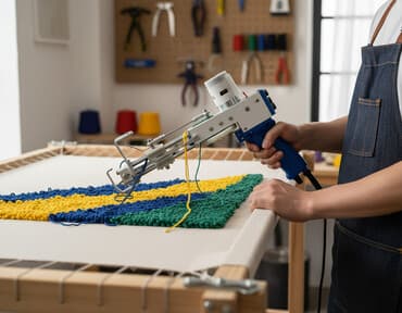 Тафтинговый пистолет сатылат жаңы бир да жолу иштетилген эмес