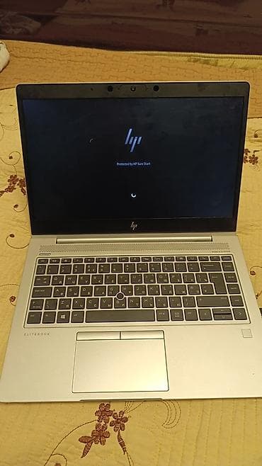 купить б у макбук: HP EliteBook — тонкий деловой ноутбук в серебристом алюминиевом — 8