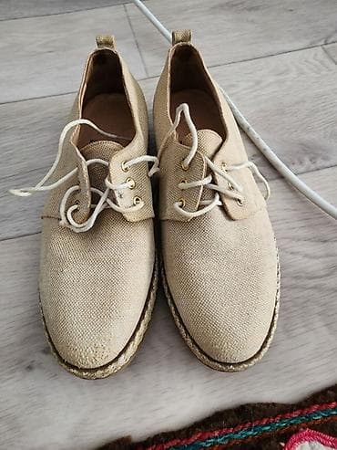 Мокасины и лоферы: Лоферы, 35, Bogner, Б/у, цвет - Бежевый, Платная доставка — 3