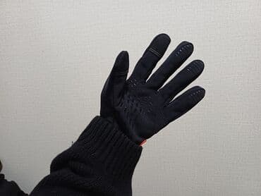 Бижутерия: Перчатки, варежки, Унисекс, Новый, цвет - Черный — 1