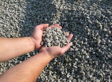 камни для аквариума: Отсев песок гравий камень щебень отсев строительные смеси глина грунт — 3