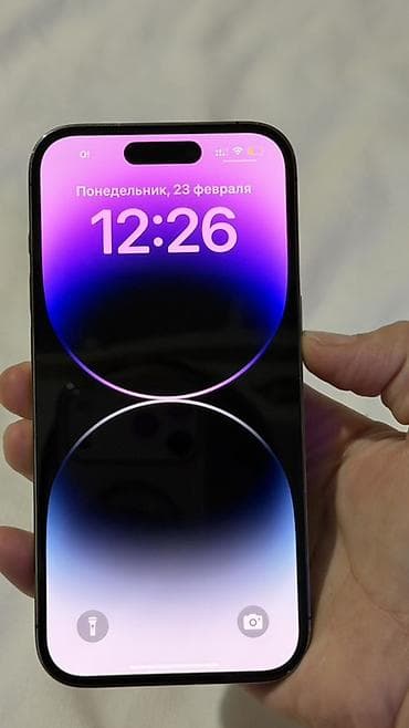 китайский айфон 14 про: IPhone 14 Pro, Б/у, 256 ГБ, Deep Purple, Коробка, 80 % — 3