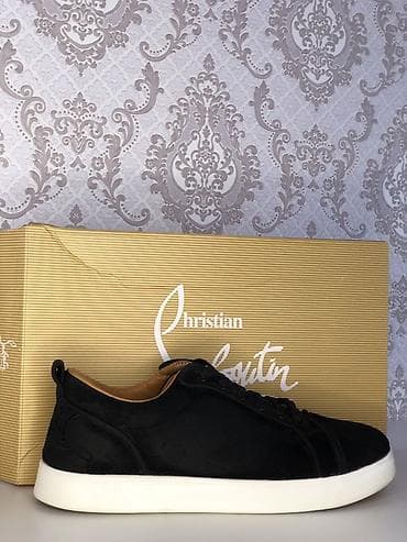 саат электронный: Мужские кроссовки, 40.5, 41, Christian Louboutin, Новый, цвет - Черный, Самовывоз, Платная доставка — 2