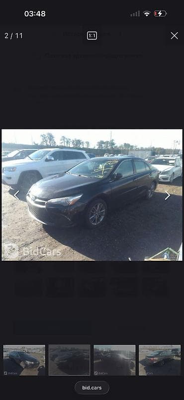 Унаа сатуу: Toyota Camry: 2017 г., 2.5 л, Автомат, Бензин, Седан — 8