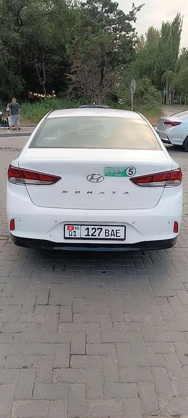 model y: Hyundai Sonata: 2019 г., 2 л, Автомат, Газ, Седан — 2