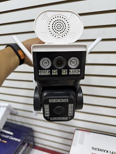 web camera: Оптика: Двойной объектив (Dual Lens) — верхний неподвижный для общего — 2