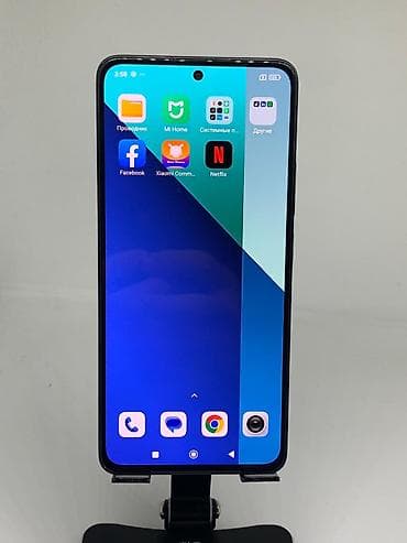 note: Redmi, Redmi Note 13, Б/у, 256 ГБ, цвет - Черный, 2 SIM — 6