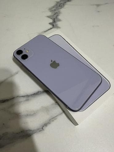 IPhone 11, Б/у, 128 ГБ, Розовый, Коробка, 78 %