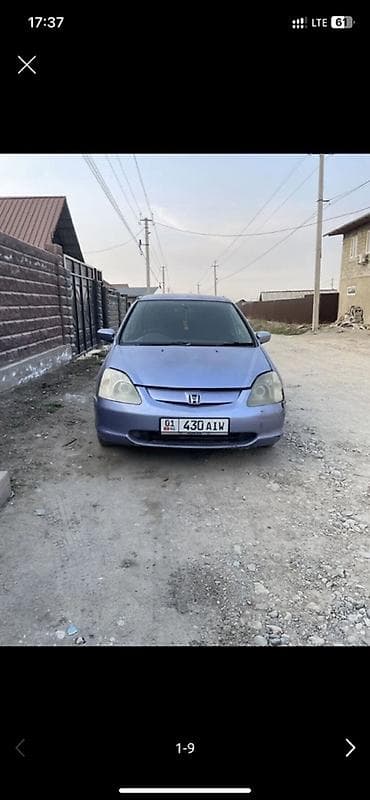 crv 2001: Honda Civic: 2001 г., 1.5 л, Автомат, Газ, Хэтчбэк — 3