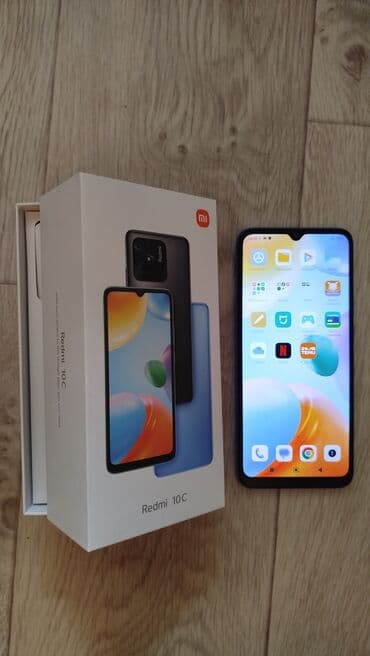телефон redmi 10c: Redmi, Redmi 10C, цвет - Синий — 2