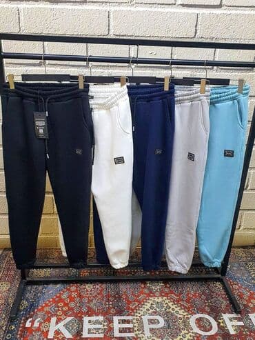 спортивное оборудование: Спортивные штаны мужские/унисекс - Модель: классические джоггеры с — 5