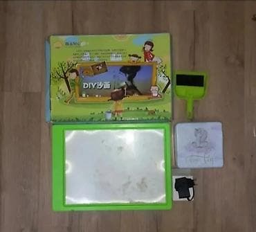 Игрушки: Планшет для рисования песком с подсветкой — 1