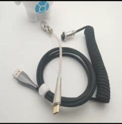 коннектор: Спиральный модульный кабель для механической клавиатуры - Тип — 3