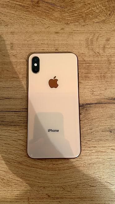 IPhone Xs, Б/у, 256 ГБ, Золотой, Чехол, 100 % at lalafo.kg IPhone Xs, Б/у, 256 ГБ, Золотой, Чехол, 100 %
