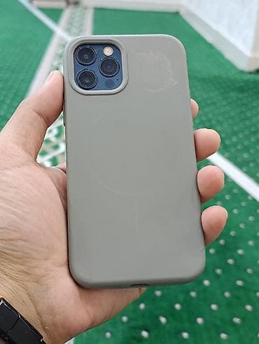 айфон 12 пуро: IPhone 12 Pro, Б/у, 128 ГБ, Pacific Blue, Чехол, 77 % — 8