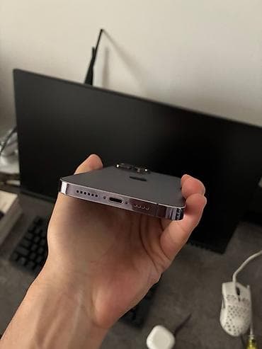 a 13: IPhone 14 Pro Max, Б/у, 256 ГБ, Deep Purple, Защитное стекло, 100 % — 3