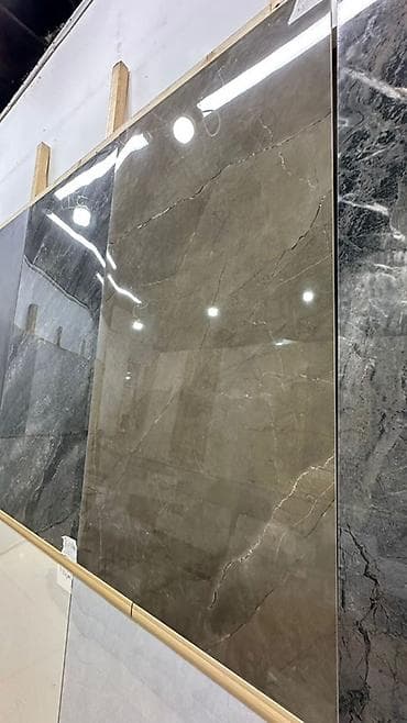 Назначение: Для стен, цвет - Серый, Глянцевое покрытие