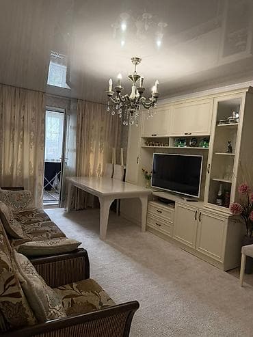 3 комнаты, 64 м², 6 мкр 104 серия, 4 этаж, Евроремонт — 1