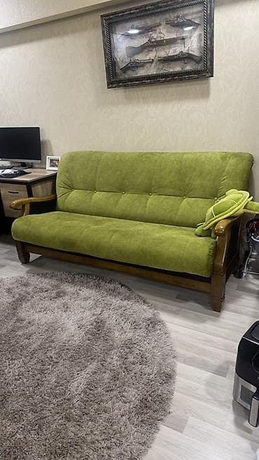 спальный нарнитур ош: Гарнитур для зала, Шкаф, ДСП, цвет - Коричневый — 7