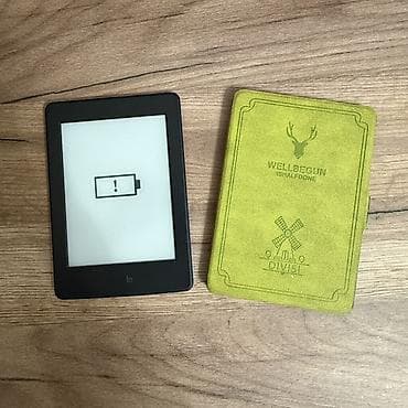 киндл: Электронная книга, Amazon, 6" - 7", цвет - Зеленый — 3