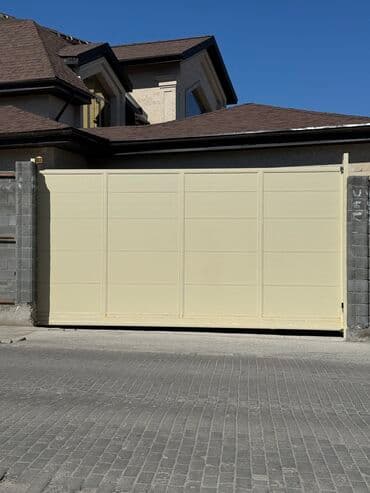 ворота с пультом: Алюминиевые, Автоматические, Длина: 6 м, Alutech, Консольная конструкция, Для гаража, Для частного дома, С калиткой, В рассрочку, Новый, Бесплатная установка — 2