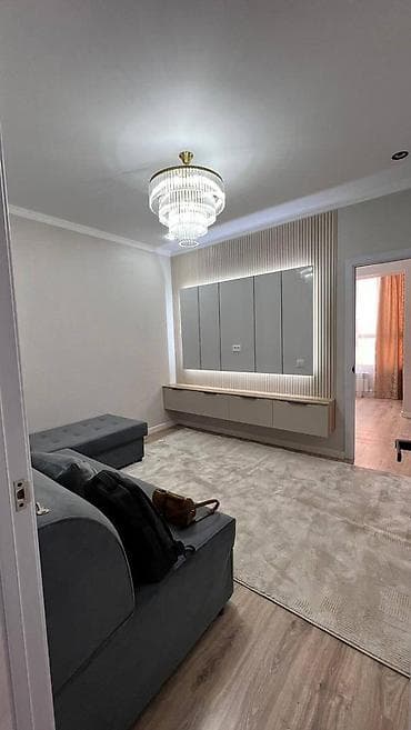алматинка: 1 комната, 53 м², Элитка, 9 этаж, Евроремонт — 1